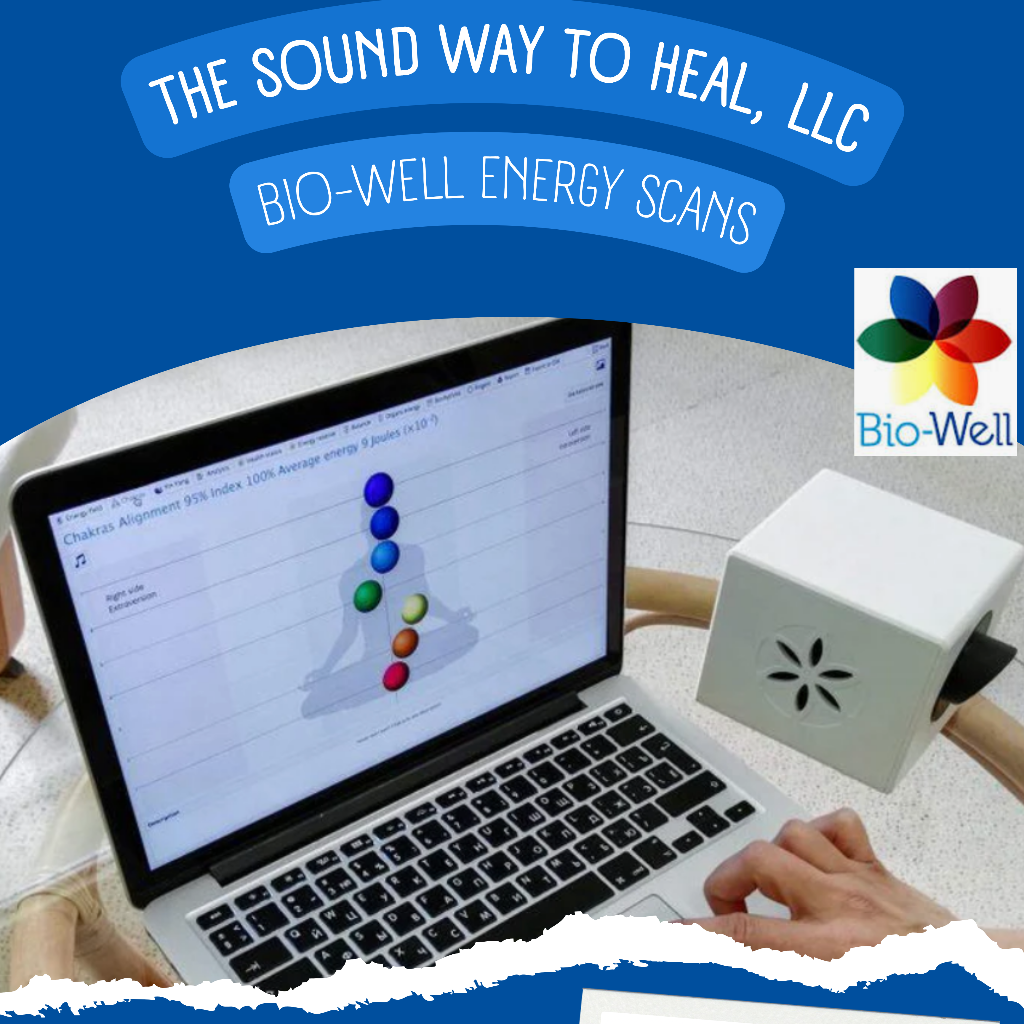 Bio-Well energy scan equipment and chakra alignment display